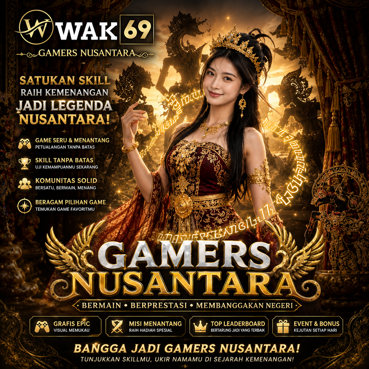 Banner Wak69 - Tempat Berkumpul Gamers Nusantara